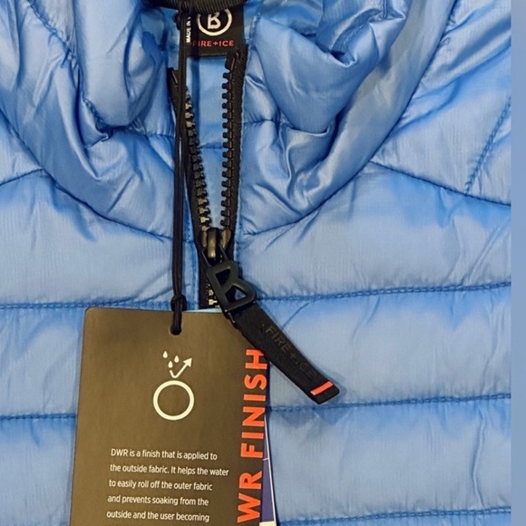 BOGNER Fire & Ice Men’s Lightweight Down Jacket in Light blue Coat - Picture 9 of 16